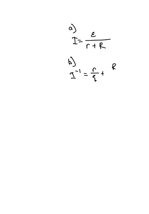 50-r-students-are-given-some-resistors-with-various-resistances-battery-with-internal-resistance-and-an-ammeter-they-are-asked-t0-determine-the-emf-and-interal-resistance-of-the-battery-usin-59642