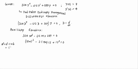 point-find-y-as-a-function-of-t-if-324y-612y-289y-0-y-4-y0-13228