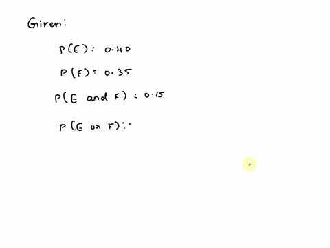 find-the-probability-of-the-indicated-event-if-pe-040-and-pf-035-find-pe-or-f-if-pe-and-f015-pe-or-f-simplify-your-answer-77158