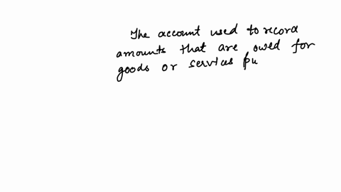 the-account-used-to-record-amounts-that-are-owed-for-goods-or-services-purchased-on-credit-is-known-as-__________-question-2-options-merchandise-inventory-accounts-receivable-accounts-payable-withdraw