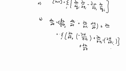 a-define-the-poisson-bracket-u-v-of-two-dynamical-variables-u-with-respect-to-a-set-of-canonical-variables-qi-di-14-n-and-prove-the-identity-uv-w-u-wjv-ulv-w-show-how-hamilton-s-equations-of-16232