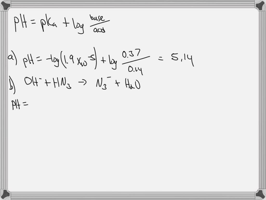 SOLVED: A buffer is made by adding 0.68 g of sodium formate; NaHCOO ...