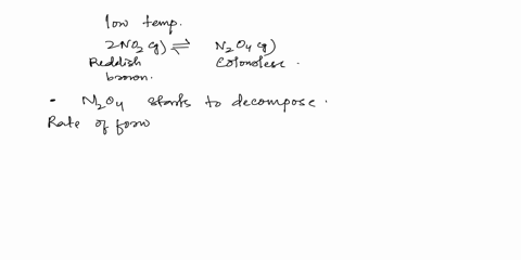 at-low-temperature-nitrogen-dioxide-a-reddish-brown-gas-gets-associated-to-form-the-colourless-dinotregen-tetroxide-as-in-the-reaction-2no2n2o4-then-at-equilibrium-a-there-would-be-an-increa-51315