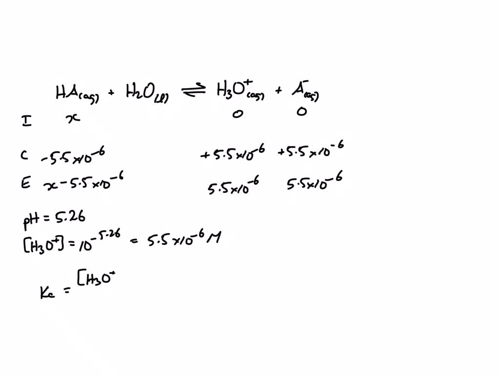 SOLVED: HZ is a weak acid. An aqueous solution of HZ is prepared by