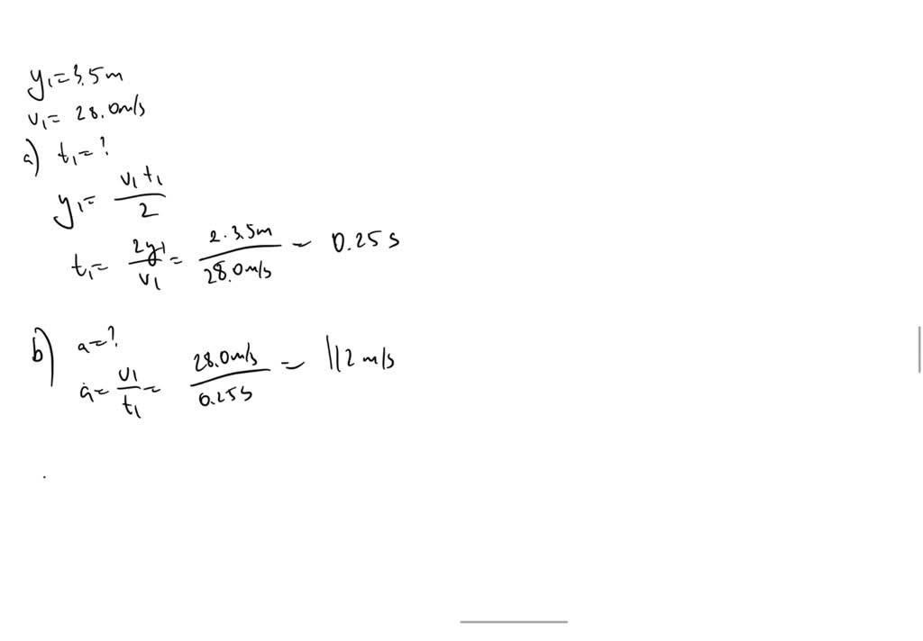 SOLVED A model rocket rises with constant acceleration to a height of