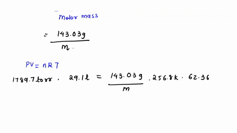 a-14303-g-sample-of-a-gas-is-at-17897-torr-2568-k-and-occupies-291l-what-is-the-chemical-formula-for-this-gas-hint-find-the-molar-mass-first-ammonium-nitrate-decomposes-explosively-upon-heat-03727