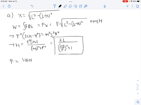 a-ball-of-mass-m300-mathrmg-is-connected-by-a-strong-string-of-length-l800-mathrmcm-to-a-pivot-and-3-43426