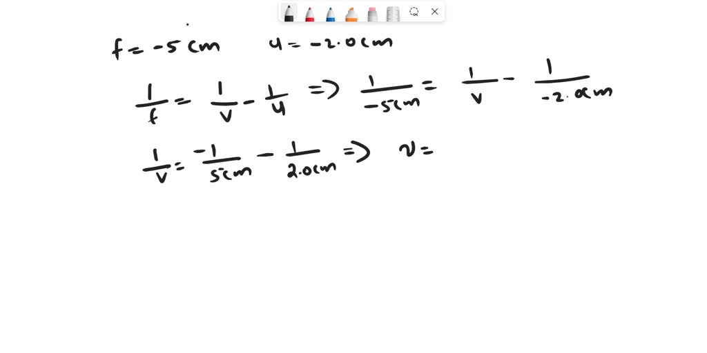 solved-a-dime-height-is-8-cm-is-placed-100-cm-away-from-a-converging