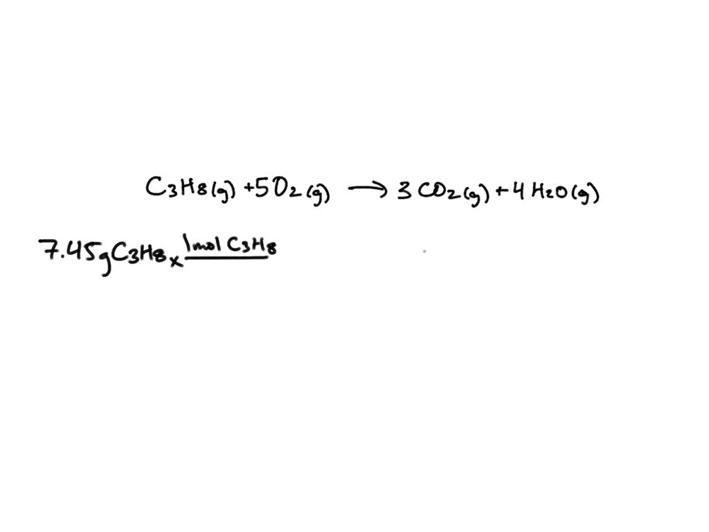 SOLVED 11. Propane (C3H8) burns in oxygen to produce carbon dioxide