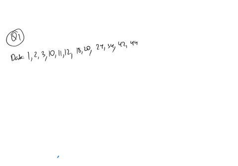 data-1-use-the-data-presented-below-for-the-following-six-questionsthe-data-consist-of-the-order-that-the-12-students-who-received-anaon-the-final-exam-finished-the-final-exam-out-of-50-tota-03532
