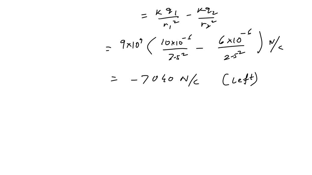 SOLVED: A point charge of +10uC is placed at the origin, and a point ...