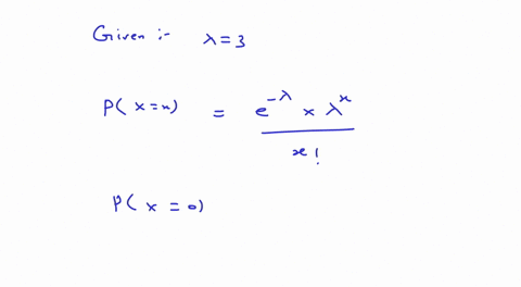 the-number-of-bacteria-in-one-milliliter-of-a-liquid-is-known-to-follow-a-poisson-distribution-with-a-mean-of-3-find-the-probability-that-a-1-ml-sample-will-contain-no-bacteria-if-100-sample-47567