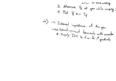 b-as-an-electrical-engineering-student-of-zambia-ict-college-explain-the-steps-taken-when-carrying-out-the-following-tests-on-ac-generator-where-necessary-draw-the-graphs-for-the-expected-results-i-op
