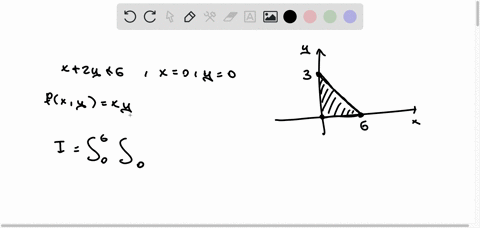 1-point-set-up-a-double-integral-in-rectangular-coordinates-for-calculating-the-volume-of-the-solid-under-the-graph-of-the-function-fy-xy-over-the-triangular-region-2y-6x-0-andy-0_-instructi-37587