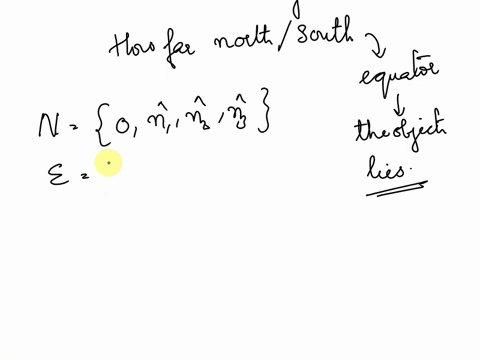 let-no-be-an-inertialnonrotating-reference-frame-with-itsrigin-in-the-center-of-earththe-earth-fixeccquatorial-coordinate-frame-0has-the-same-origin-but-the-unit-direction-vectors-are-fixed-01052