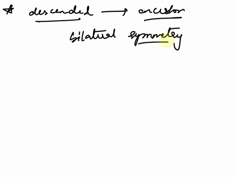 which-of-the-following-organisms-exhibits-bilateral-symmetry-animals-descended-trom-one-ancestor-animals-belong-to-several-different-kingdoms-animals-are-unrelated-to-one-another-question-4-97742