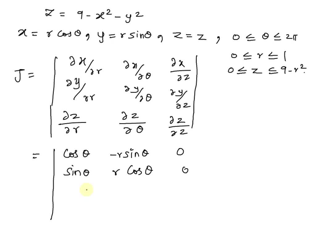 SOLVED A space is bounded below by the first quadrant of the unit