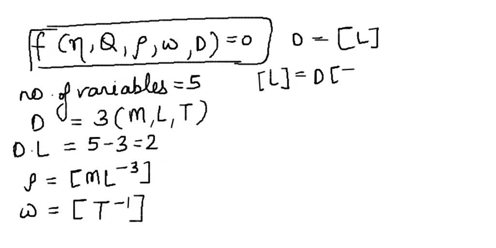 SOLVED The power of a pump, P, depends on the impeller diameter, d