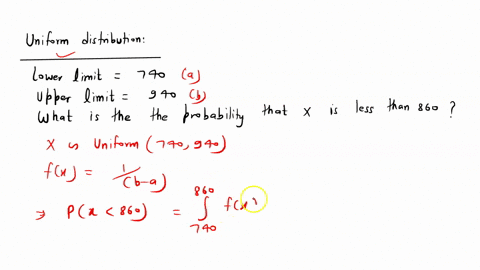 a-random-variable-x-follows-the-uniform-distribution-with-a-lower-limit-of-740-and-an-upper-limit-of-940-what-is-the-probability-that-x-is-less-than-860-round-intermediate-calculations-to-at-83797