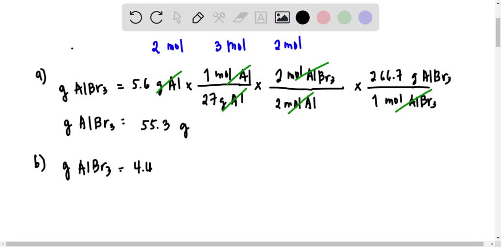SOLVED Aluminum bromide can be prepared by the reaction of aluminum