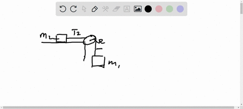 consider-the-pulley-and-mass-configuration-shown-the-pulley-can-be-modeled-as-uniform-solid-disk-with-totab-mass-mp-and-radius-r_-assume-m1-is-accelerating-downwards-and-assume-that-it-is-an-32632