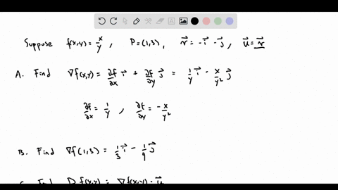 point-suppose-f-ty-p-13-adv-find-the-gradient-of-f-vf-b-find-the-gradient-of-at-the-point-vf-13-c-find-the-directional-derivative-of-f-at-p-in-the-direction-of-v-where-the-direction-u-0f-a-v-16303
