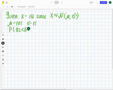 assume-that-adults-have-iq-scores-that-are-normally-distributed-with-a-mean-of-105-and-a-standard-deviation-15-find-the-probability-that-a-randomly-selected-adult-has-an-iq-between-92-and-11-16497