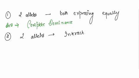 Different patterns of inheritance Inheritance of traits is often more ...
