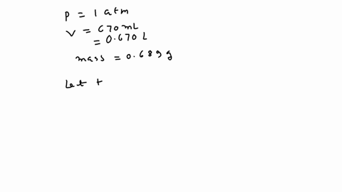 a-sample-of-an-unknown-compound-is-vaporized-at-130c-the-gas-produced-has-a-volume-of-670-ml-at-a-pressure-of-100-atm-and-it-weighs-0689-g-assuming-the-gas-behaves-as-an-ideal-gas-under-thes-55204