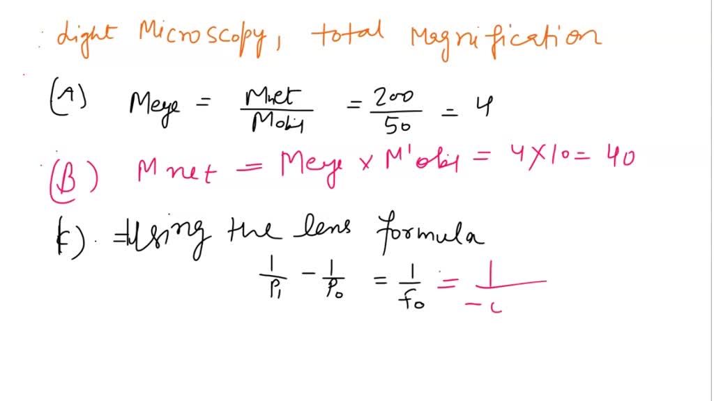 SOLVED Light Microscopy A Tour of the Cell Name Study Questions 1. If