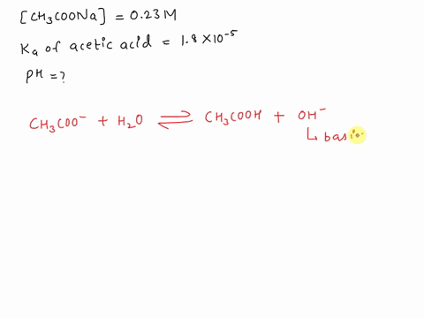 determine-the-ph-of-a-023-m-solution-of-sodium-acetate-ch3coona-at-25c-ka-of-acetic-acid-18-105-ph-57416