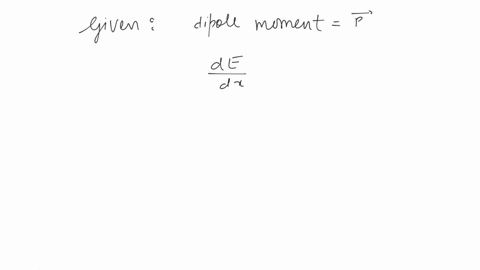 A dipole of moment p is placed in an uniform electric field...