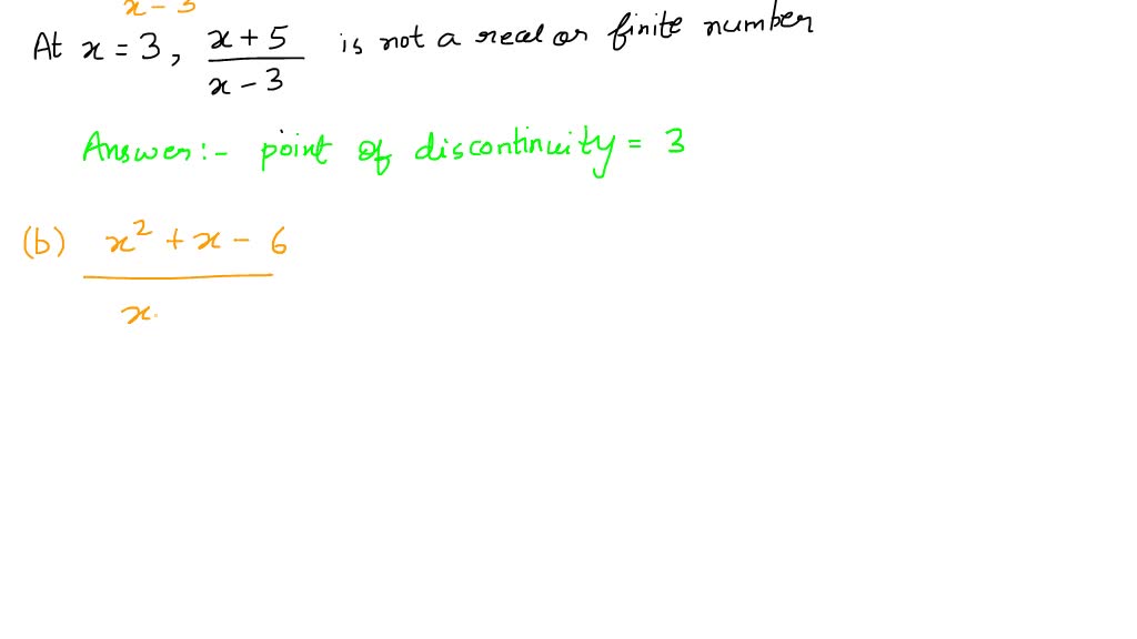 SOLVED: Find at least one point at which each function is not ...