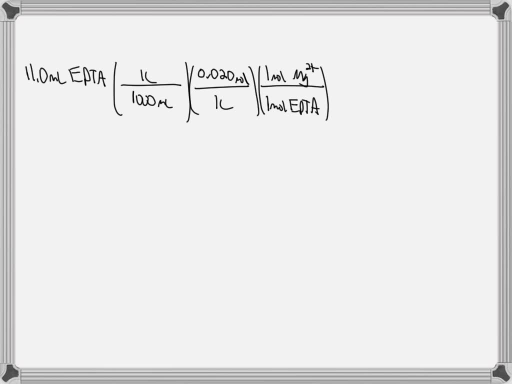SOLVED Titration Of Ca 2 And Mg 2 In A 75 0 ml Sample Of Hard Water solved-titration-of-ca-2-and-mg-2-in-a-75-0-ml-sample-of-hard-water