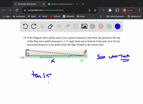 18-if-the-flagpole-that-a-golfer-aims-at-on-a-green-measures-6-feet-from-the-ground-to-the-top-of-the-flag-and-a-golfer-measures-a-150-angle-from-top-to-bottom-of-the-pole-how-far-in-horizon-65403