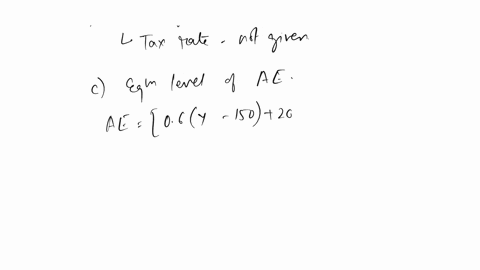 consider-the-following-components-of-the-aggregate-expenditure-equilibrium-model-c06-y-150-200-iplanned-200-g-175-nx-50-assume-all-model-parameters-are-in-billions-of-dollars_-a-what-is-the-57587