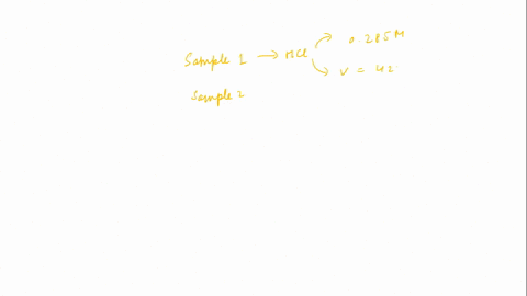 1-423-ml-of-0285-m-hcl-were-used-to-titrate-an-naoh-solution-having-a-concentration-of-0714-m-what-volume-of-base-was-needed-2-817-ml-of-134-m-hno3-were-used-to-titrate-563-ml-of-an-lioh-sol-38118