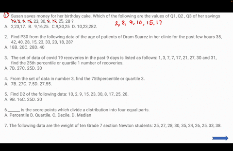 1-susan-saves-money-for-her-birthday-cake-which-of-the-following-arethe-values-of-q1-q2-q3-of-her-savings-10-2-9-15-23-30-8-17-25-28-a-22317b-91625c-93025d-1023282-find-p30-from-the-followin-78455