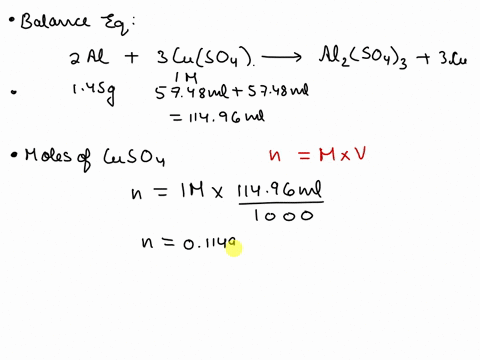 show-your-work-answer-balanced-chemical-equation-volume-of-mcus04-5748mnl5748mnl-mass-of-al-foil-from-step-5-14s8-moles-of-cuso4-using-the-method-from-step-3-moles-of-al-using-the-method-tro-06835