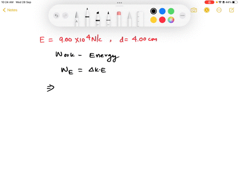 q-223-an-electron-starting-from-rest-is-accelerated-by-uniform-electric-field-of-900-104-nc-that-extenas-over-distance-of-400-cm-what-is-the-speed-of-the-electron-when-it-leaves-the-region-o-27022