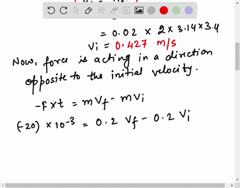 a-200g-block-attached-to-a-horizontal-spring-is-oscillating-with-an-amplitude-of-20cm-and-a-frequency-of-34-hz-just-as-it-passes-through-the-equilibrium-point-moving-to-the-right-a-sharp-blo-61593