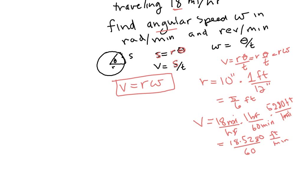 a-bicycle-with-20-inch-diameter-wheels-is-traveling-at-18-mi-h-find