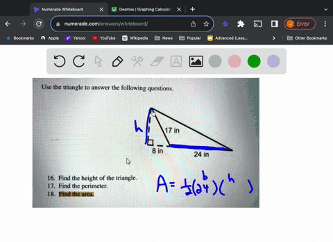 use-the-triangle-to-answer-the-following-questions-17-in-8-in-24-in-6-find-the-height-of-the-triangle-17-find-the-perimeter-18find-the-area-51486