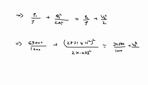 3103-wy-water-flows-through-the-horizontal-branching-pipe-shown-in-fig-p3103-at-a-rate-of-03-m3s-if-viscous-effects-are-neg-ligibledetermine-the-water-speed-at-section2-the-pressure-at-sec-t-95966