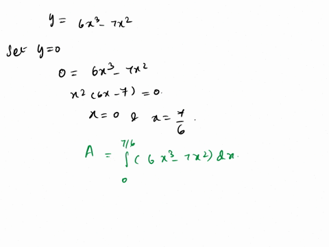 12-13-points-set-up-the-definite-integral-that-is-needed-to-find-the-area-of-the-region-bounded-by-the-curve-y-6x-7x2-between-its-x-intercepts_-submit-answer-13-points-set-up-the-definite-in-08566