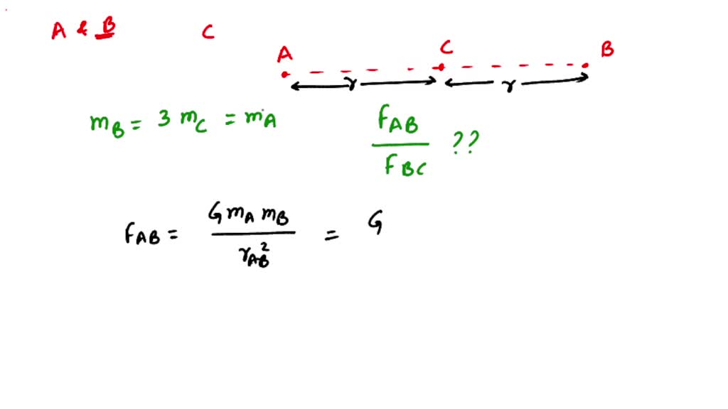 SOLVED: 8) Object A And Object B Are At Equal Distances On Opposite ...