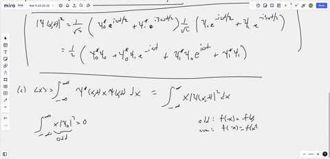 the-wave-function-at-0-of-a-quantum-harmonic-oscillator-can-be-written-as-linear-superposition-of-the-normalized-ground-wox-and-first-excited-eigenfunction-r-of-the-hamiltonian-a-2-muzp2-if-90875