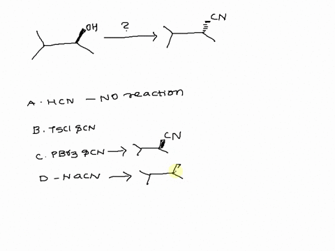 which-reaction-conditions-would-yield-the-following-product-as-the-major-product-oh-cn-hcn-1-ci-2-cn-pbrs-2-cn-nacn-b-d-none-of-them-53191