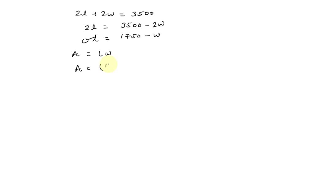 SOLVED Find the exact dimensions of the rectangle with the largest