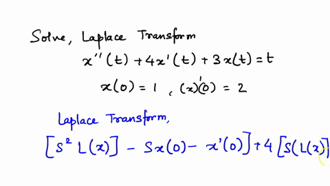 solve-the-following-differential-equation-using-laplace-transforms-please-explain-all-of-your-steps-xt-4xt-3xt-t-x0-1-x0-2-51192